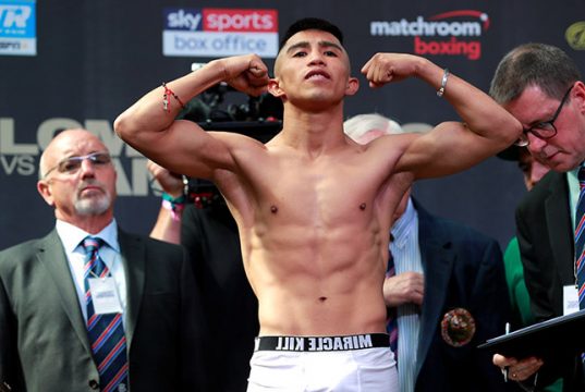 WBC flyweight world champion, Julio Cesar Martinez. Photo credit: boxingnewsonline.net