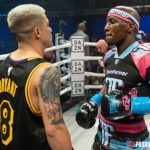 Joseph Diaz and Tevin Farmer faced off before the first bell sounded. Photo Credit: www.proboxing-fans.com