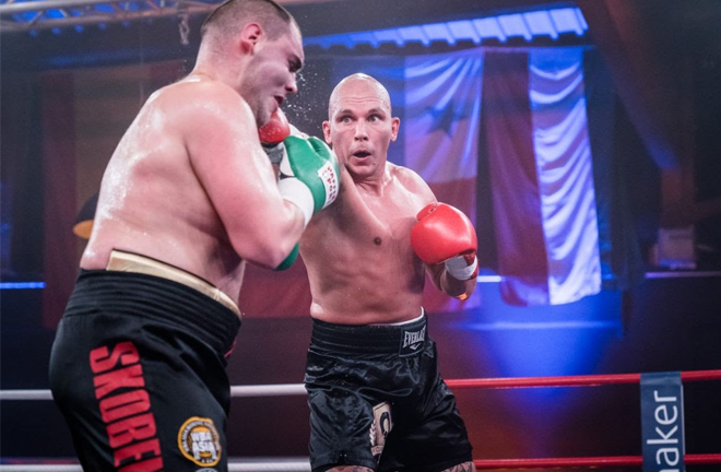 Unbeaten Danish Heavyweight Kem Ljungquist made it 10 unbeaten in Hamburg Credit: Miguel Ferraz