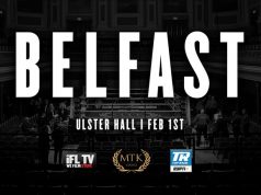 MTK Belfast fight night poster. Credit: mtkglobal.com