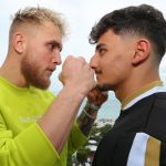 YouTube sensations Jake Paul and AnEsonGib clash in a highly anticipated match-up Credit: Ed Mulholland/Matchroom Boxing USA