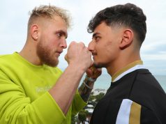 YouTube sensations Jake Paul and AnEsonGib clash in a highly anticipated match-up Credit: Ed Mulholland/Matchroom Boxing USA