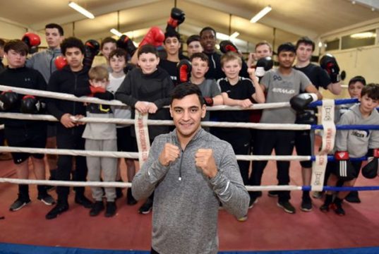 Nathan Quarless is a proud part of Sailsbury ABC. Photo credit: liverpoolecho.co.uk