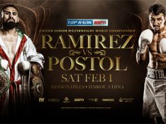 Jose Ramirez's mandatory world title defence against Viktor Postol will be re-arranged Credit: Top Rank