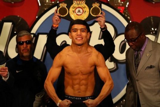 Murodjon Akhmadaliev will be in the opposing corner come January 30. Photo credit: HBO Sports