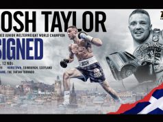Josh Taylor has inked a multi-year promotional deal with Top Rank Credit: Top Rank