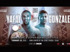 Kal Yafai will defend his WBA super flyweight title against Roman Gonzalez in Texas on Feb 29 Credit: Matchroom Boxing