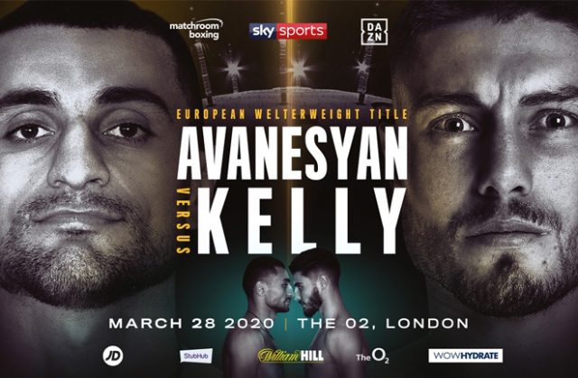 David Avanesyan will defend his EBU European Welterweight Title against undefeated rising star Josh Kelly