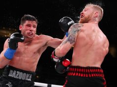 Mark DeLuca insists the pressure is on Kell Brook ahead of their clash in Sheffiled on Saturday Photo Credit: Matchroom Boxing