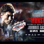 Naoya Inoue will face John Casemiro in a world title unification battle on April 25 Credit: Top Rank Boxing