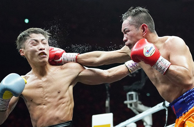 Inoue was taken the distance in a classic World Boxing Super Series final against Donaire last November Credit: WBSS