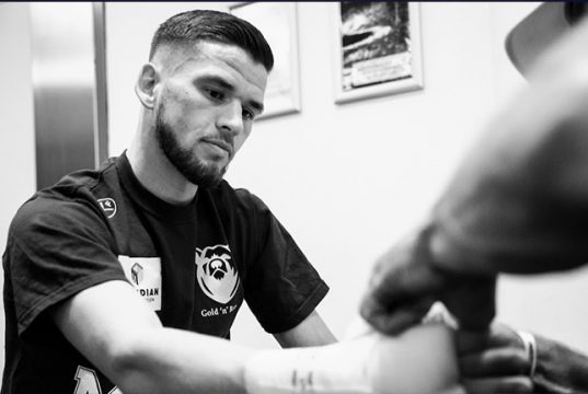 Martin J Ward is ready to add a world title belt to his ever growing title collection. Photo Credit: Matchroom Boxing.