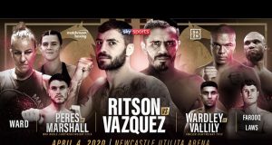 Lewis Ritson will face former IBF world lightweight champion Miguel Vazquez on April 4 in Newcastle Credit: Matchroom Boxing