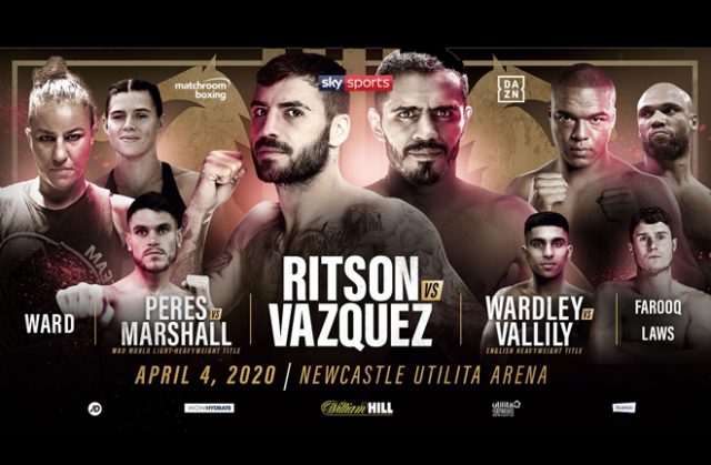 Lewis Ritson will face former IBF world lightweight champion Miguel Vazquez on April 4 in Newcastle Credit: Matchroom Boxing