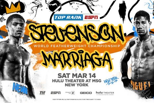 Shakur Stevenson will be defending his world title before looking to unify with Josh Warrington later in the year. Photo Credit: Top Rank