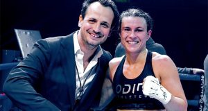 Katharina Thanderz is relishing her chance to face Terri Harper. Photo Credit: Team Sauerland.