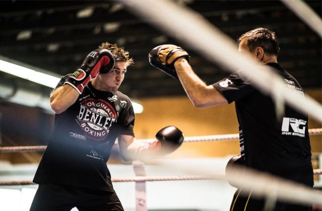 Vincent Feigenbutz is relishing being the underdog against Caleb Plant. Photo Credit: GES-Sportfoto