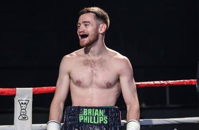 Brian Phillips is determined to make a success out of boxing. Photo Credit: Karen Priestley.