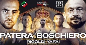 Patera vs Boschiero postponed due to the Coronavirus outbreak in Italy. Credit: Matchroom