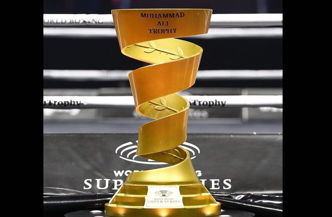 The prestigious Muhammad Ali Trophy will be on the line in Riga Credit: WBSS