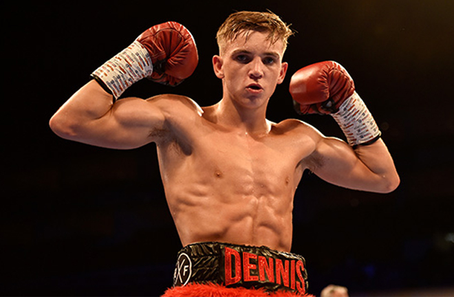 Dennis McCann is one of the hottest prospects in the UK Credit: Frank Warren