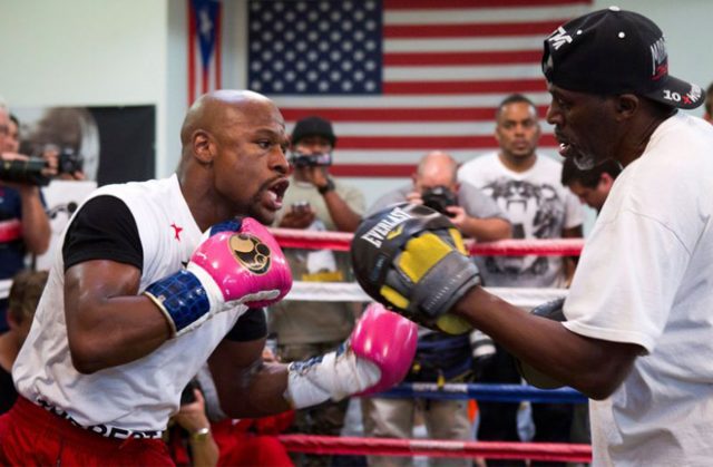 Floyd Mayweather Jr had unprecedented success with uncle and former trainer Roger Mayweather Credit: REUTERS/Steve Marcus/File Photo