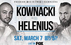 Adam Kownacki faces Robert Helenius in a WBA world title eliminator on Saturday in Brooklyn Credit: PBC