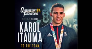 Decorated amateur Karol Itauma is set to turn over with Frank Warren's Queensbury Promotions Credit: Queensbury Promotions