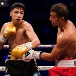 ‘Ibby’ showed some early promise in his win over Stefan Nicolae earlier this month Credit: Matchroom Boxing