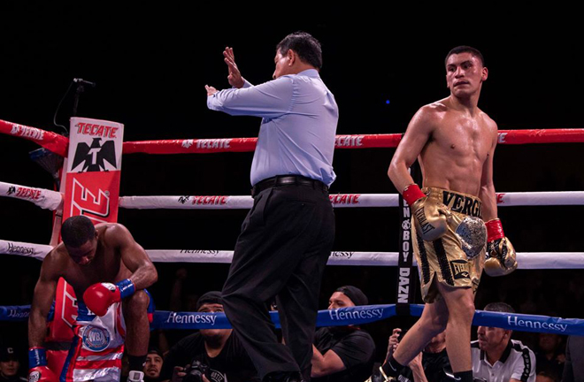 Ortiz Jr finished 2019 with a stoppage win over Brad Solomon Credit: Vergil Ortiz Jr Facebook