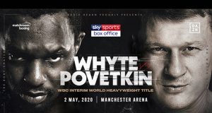 Dillian Whyte will take on former world champion Alexander Povetkin on May 2 in Manchester Credit: Matchroom Boxing