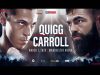 Scott Quigg and Jono Carroll collide at the Manchester Arena on Saturday night Credit: Matchroom Boxing