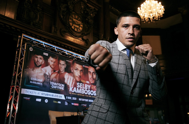 Lee Selby's IBF final eliminator against George Kambosos Jr is set to take place on July 11th in Cardiff Credit: Matchroom Boxing