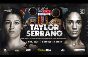 Female greats Katie Taylor and Amanda Serrano will meet in an undisputed lightweight clash in Manchester on May 2 Credit: Matchroom Boxing