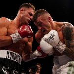 Zach Parker moved into the number one spot with the WBO after stopping Rohan Murdock in Manchester Credit: Matchroom Boxing