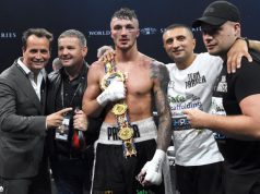 Zach Parker can cement his place as #1 contender in the WBO with a win over Rohan Murdock on Saturday Credit: Matchroom Boxing