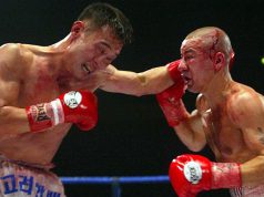 Injin Chi vs Michael Brodie at the MEN arena. Photo Credit: Boxing News.