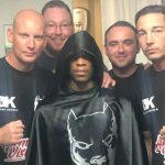Danny with his team, Kevin, John, Darcy and Gary. Photo Credit: Kevin Lilley