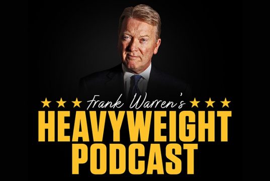 Frank Warren's Heavyweight Podcast can now be heard across many platforms. Photo Credit: Frank Warren