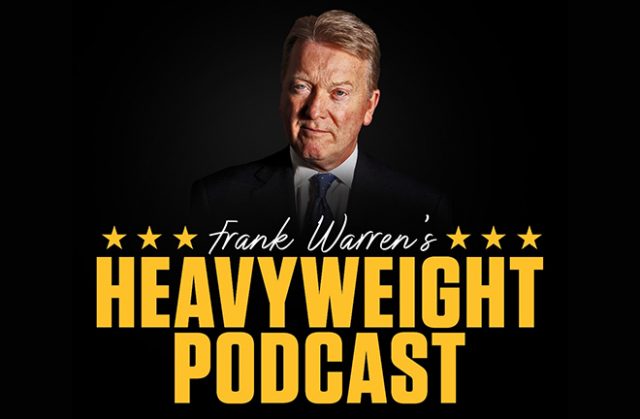 Frank Warren's Heavyweight Podcast can now be heard across many platforms. Photo Credit: Frank Warren