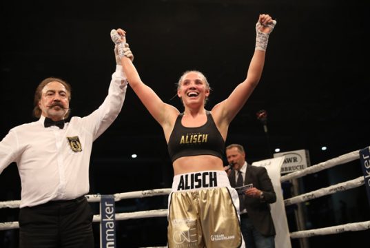 Sophie Alisch was pursued by Team Sauerland as an amateur. Photo Credit: Team Sauerland Facebook