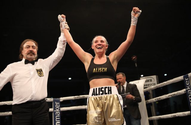 Sophie Alisch was pursued by Team Sauerland as an amateur. Photo Credit: Team Sauerland Facebook