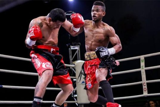 Raynel Mederos takes aim at the lightweight division. Photo Credit: Tony Tolj