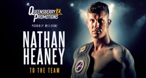 Popular Stoke Middleweight Nathan Heaney has signed with Frank Warren's Queensbury stable Credit: Frank Warren