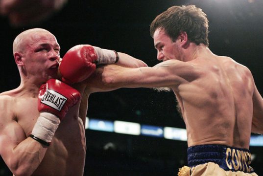 Kevin Mitchell vs Carl Johanneson. Photo Credit: Sky Sports