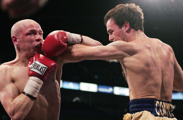 Kevin Mitchell vs Carl Johanneson. Photo Credit: Sky Sports