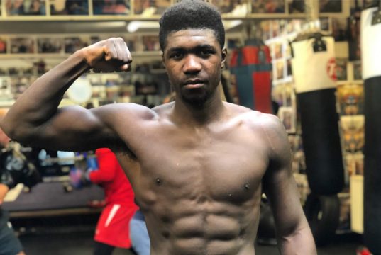 Lerrone Richards in his former gym, iBox in Bromley. Photo Credit: Sports Betting Dime