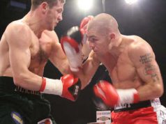 Jamie Moore and Matthew Macklin played out an enthralling battle in Manchester in 2006 Photo Credit: Jane Warburton / Saddo Boxing