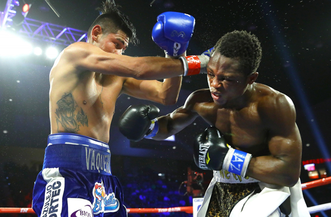 Navarrete proved the doubters wrong twice to beat Isaac Dogboe Credit: Mikey Williams/Top Rank