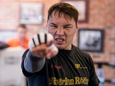 Ruslan Provodnikov during one of his training camps. Photo Credit: WBN